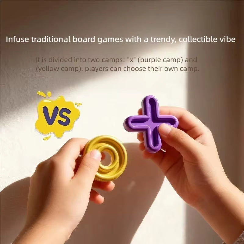 Tres en Raya de Nueve Cuadrados - Juego Educativo de Lógica - Para Niños y Niñas - Regalo Ideal para Navidad y Cumpleaños